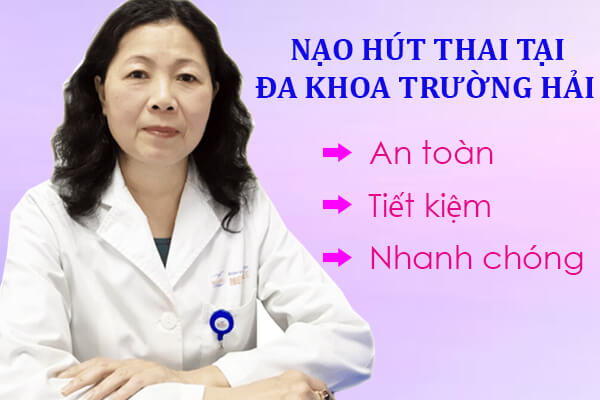 Nạo hút thai an toàn tại Phòng khám Đa Khoa Hải Dương