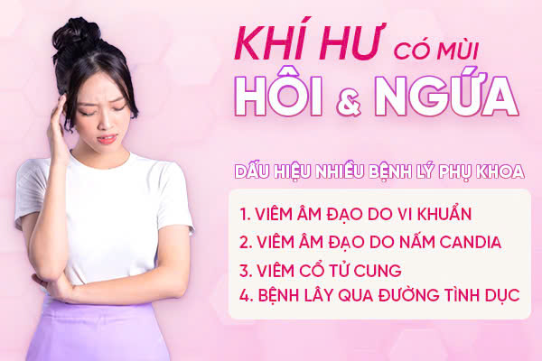 “Cô bé” ra dịch có mùi hôi và ngứa – Giải pháp hiệu quả cho vấn đề này